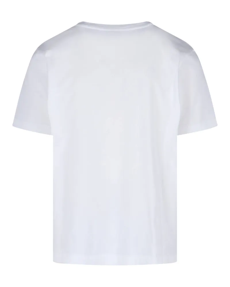 Casablanca Paris Men's T-Shirts And Polos White Organic Cotton White