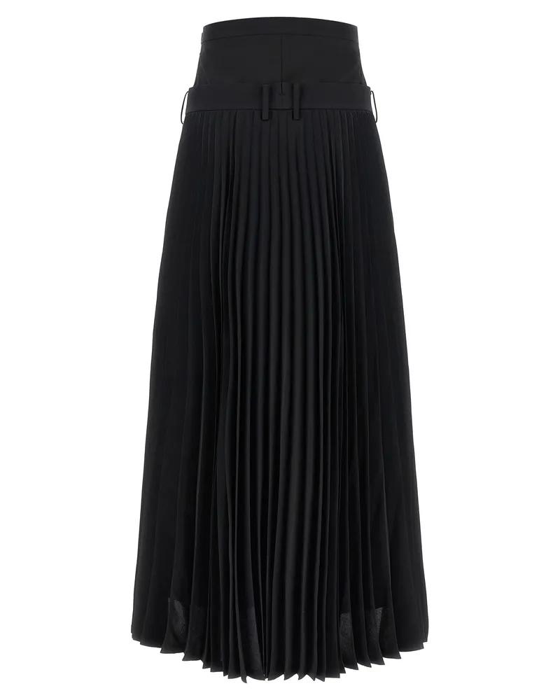 Junya Watanabe Women's Black Wool Pants Black
