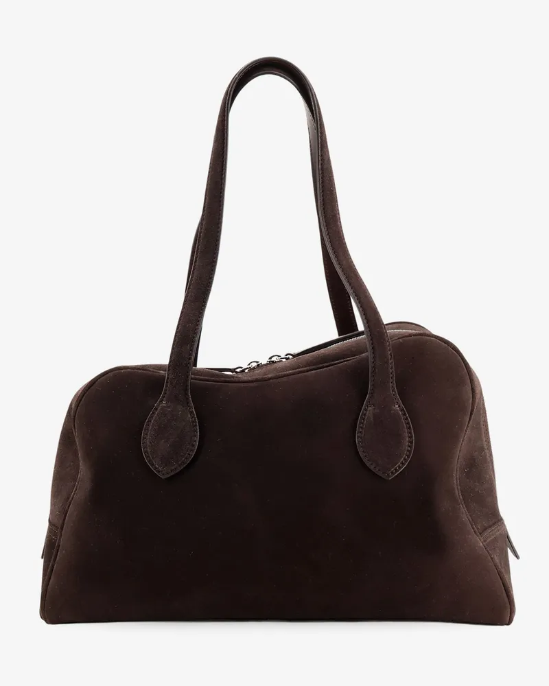 ATP Atelier Women's Handbag Noale Suede Brown Handbags Hand Bags Brown