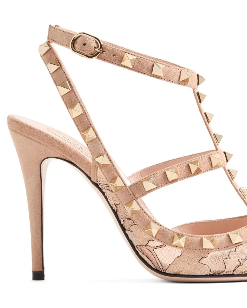 Valentino Garavani Rockstud Pump — Beige Beige