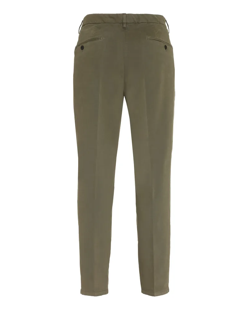 Dondup Men's Tyler Cotton Trousers Green Green