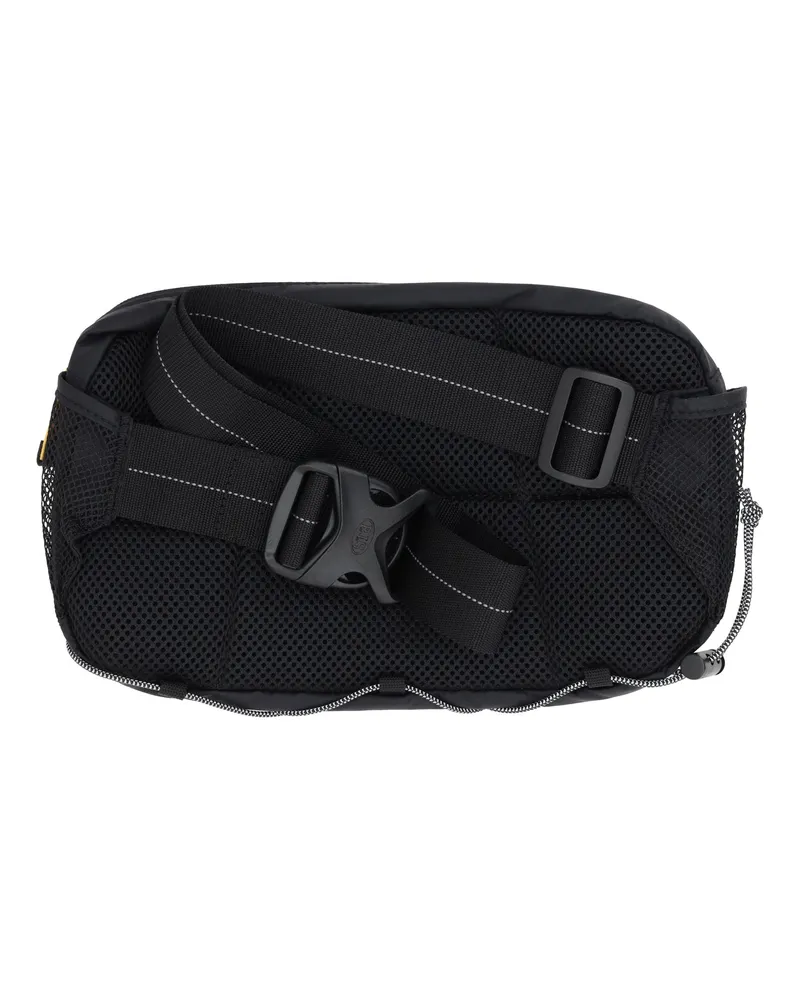 Parajumpers Men's Logoed Funny Pack Black Nylon Clutches Bag Black
