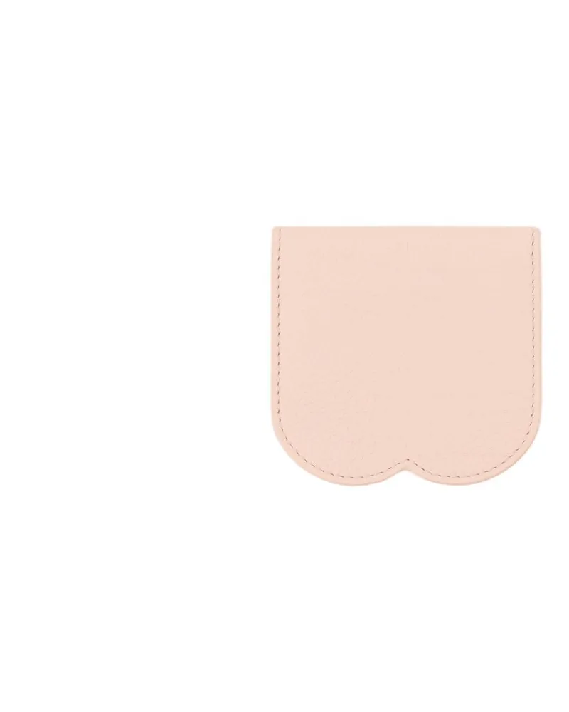 Burberry Women's Chess Card Case Pink Calfskin Cases Pink