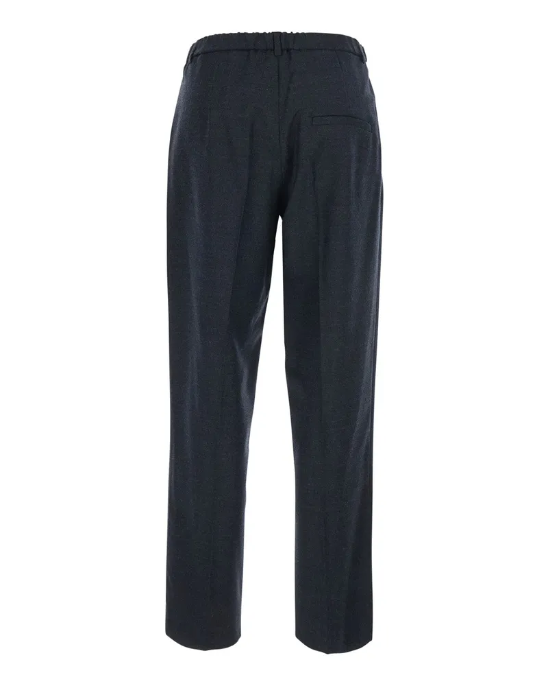 TELA Women's Trousers Grey Tech Fabric Gray