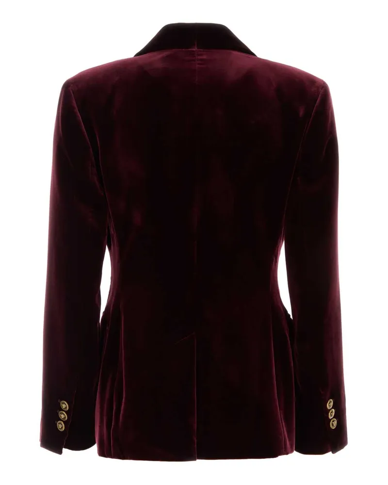 Versace Velvet Blazer — Red Red