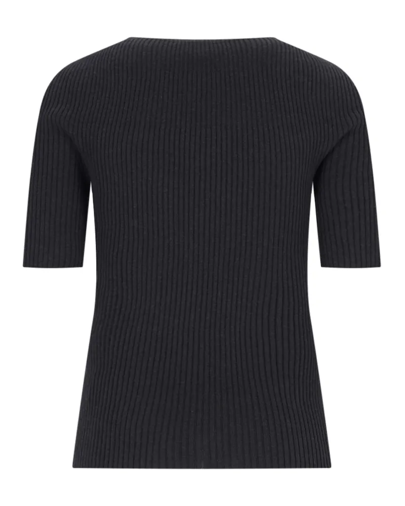 Courrèges Women's Sweaters Black Cotton Black