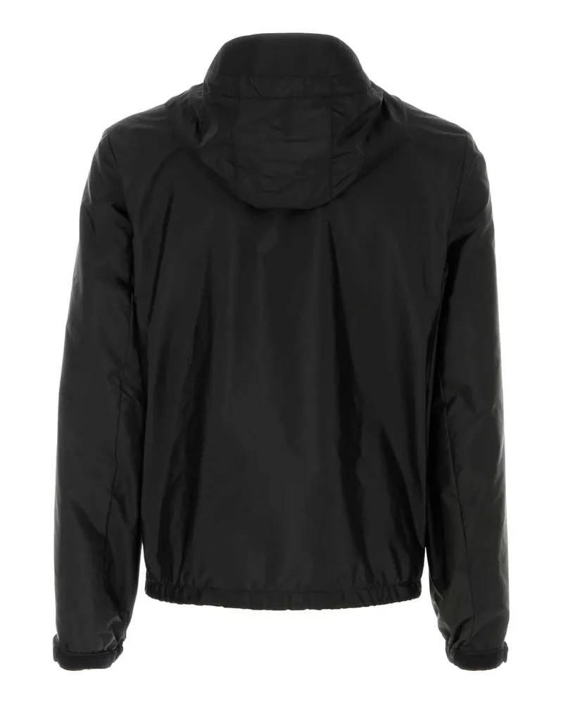 Prada Men's Black Re-Nylon Jacket Nero Exterior: Giubbini Nero