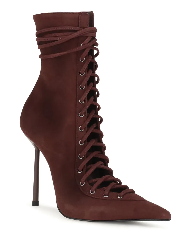 Le Silla Colette Ankle Boot — Burgundy Cherry
