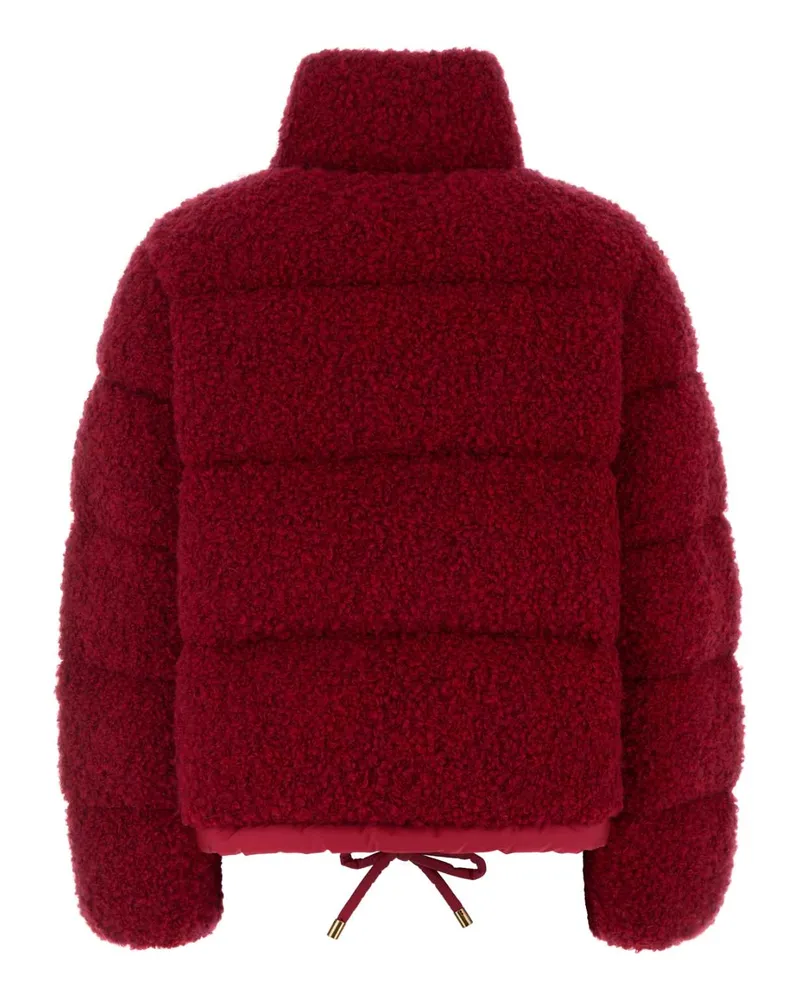 Moncler Trascendance Down Jacket — Burgundy Burgundy