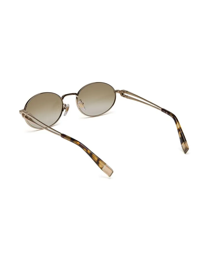 Furla Women's Sunglasses Polished Rose Gold Metal Eyewear Rose