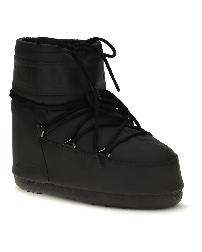 Moon Boot Women's Icon Low Rubber Boots Black Black