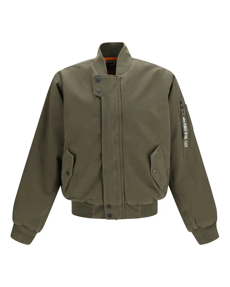 Alpha Industries MA-1 Heritage Bomber Jacket — Green Green