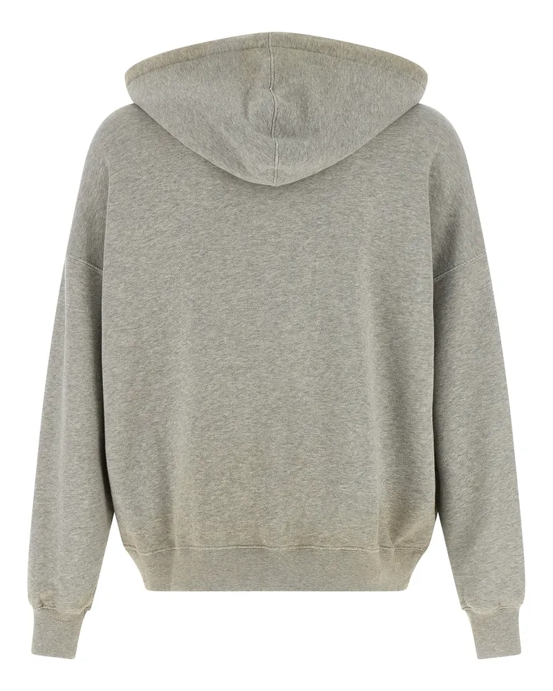 Golden Goose Men Gray Cotton Sweatshirt Clothing Gray