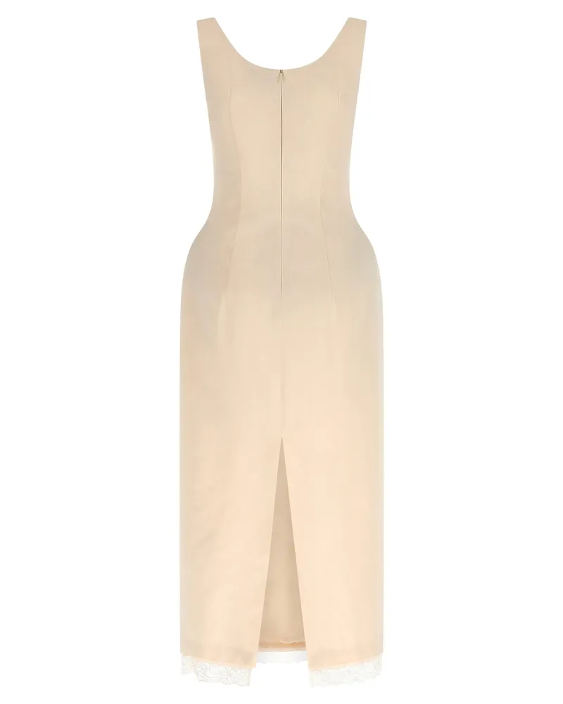 Magda Butrym Dress — Cream Cream