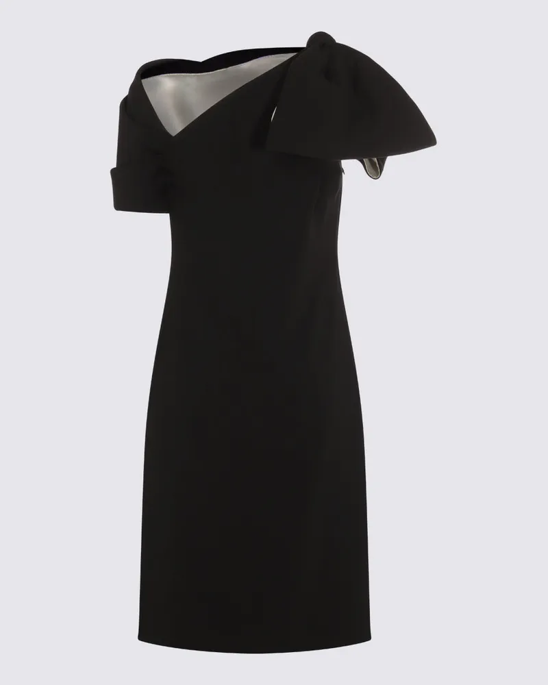 Max Mara Women's Off-Shoulder Dress Black Black