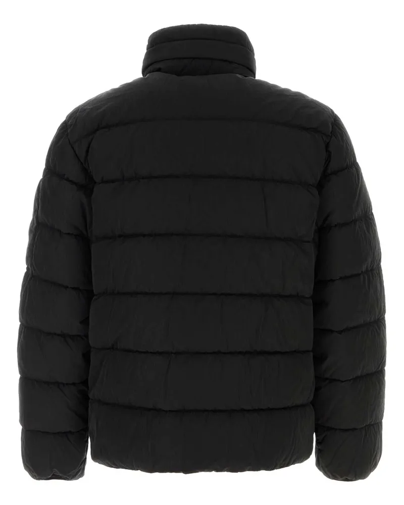 C.P. Company Men Black Nylon Down Jacket Giubbini Black