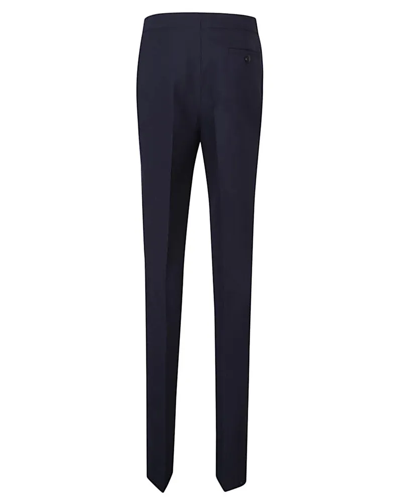 Ferragamo Wool Trousers — Navy Navy