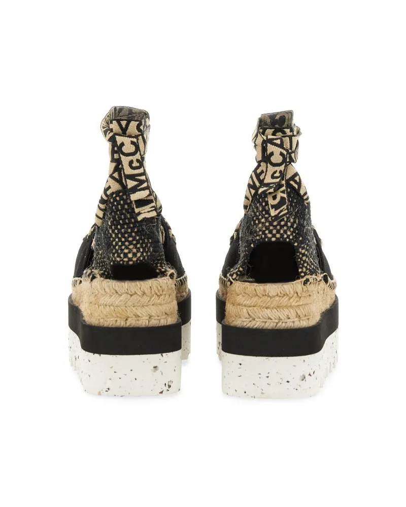 Stella McCartney Gaia Sneaker — Black Black