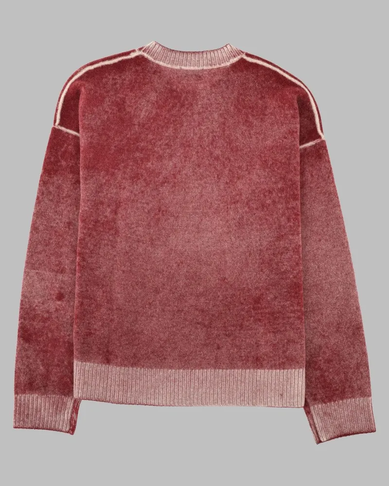 Amish Wool-Knit Sweater — Red Red