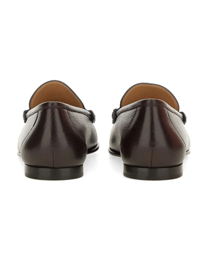 Chloé Leather Loafer — Brown Brown