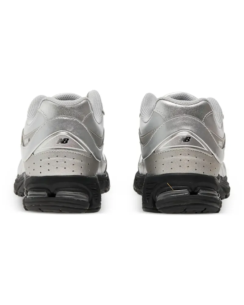 New Balance Men's 2002r Silver Metallic Sneakers Shoes Silver
