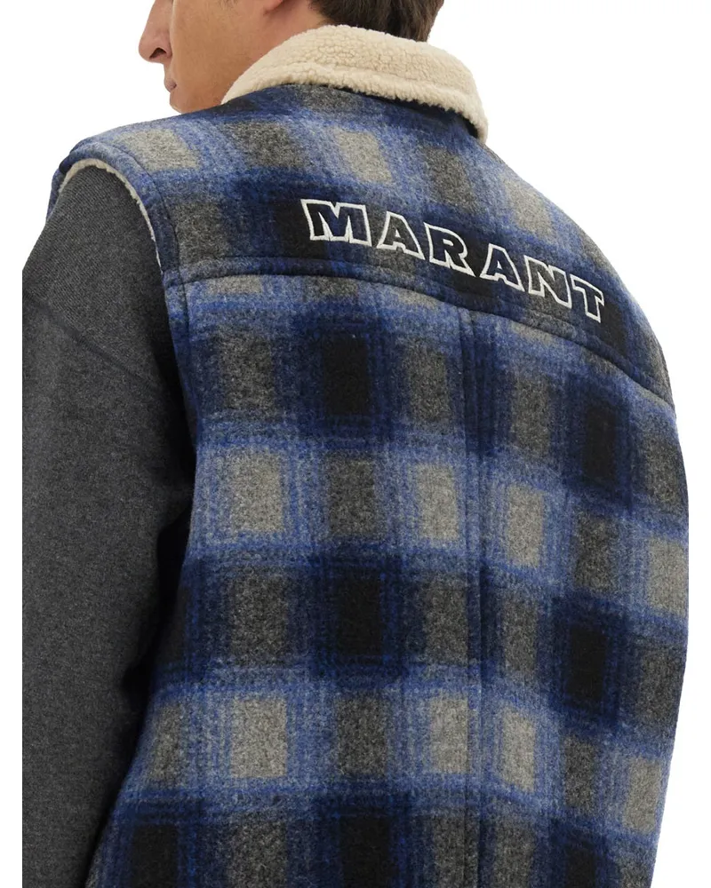 Isabel Marant Kiran Jacket — Blue Blue