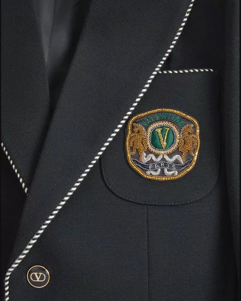 Valentino Garavani Val Blazer — Black Black
