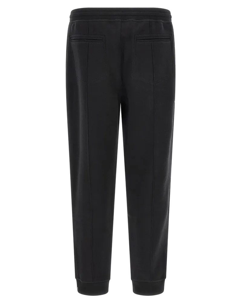 Brunello Cucinelli Men's Black Cotton Joggers (workout Pants Black