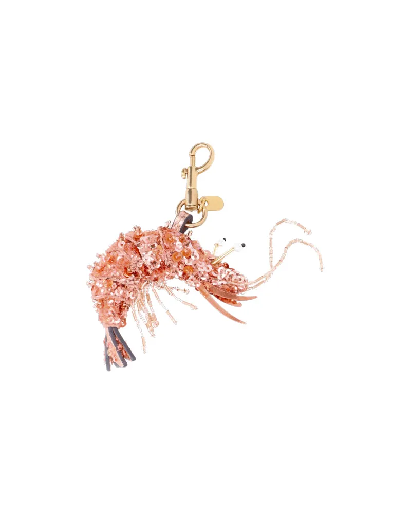 Anya Hindmarch Women's Keychains Pink Fabric Pink