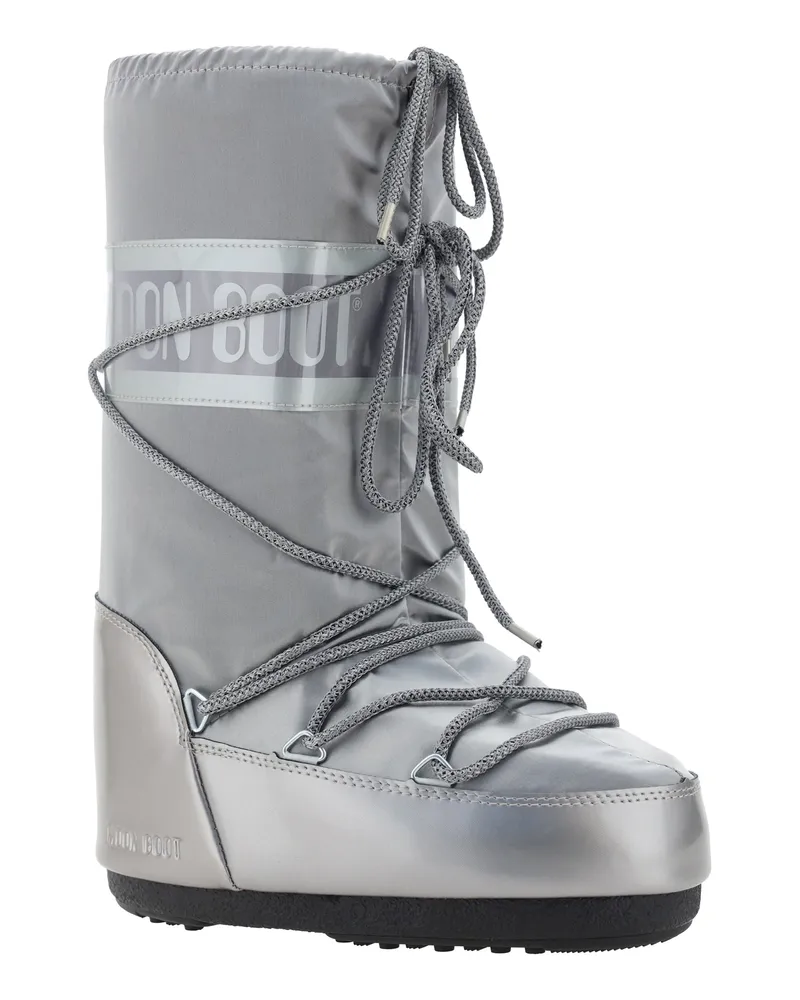 Moon Boot Women's Icon Glance Boots Silver Silver