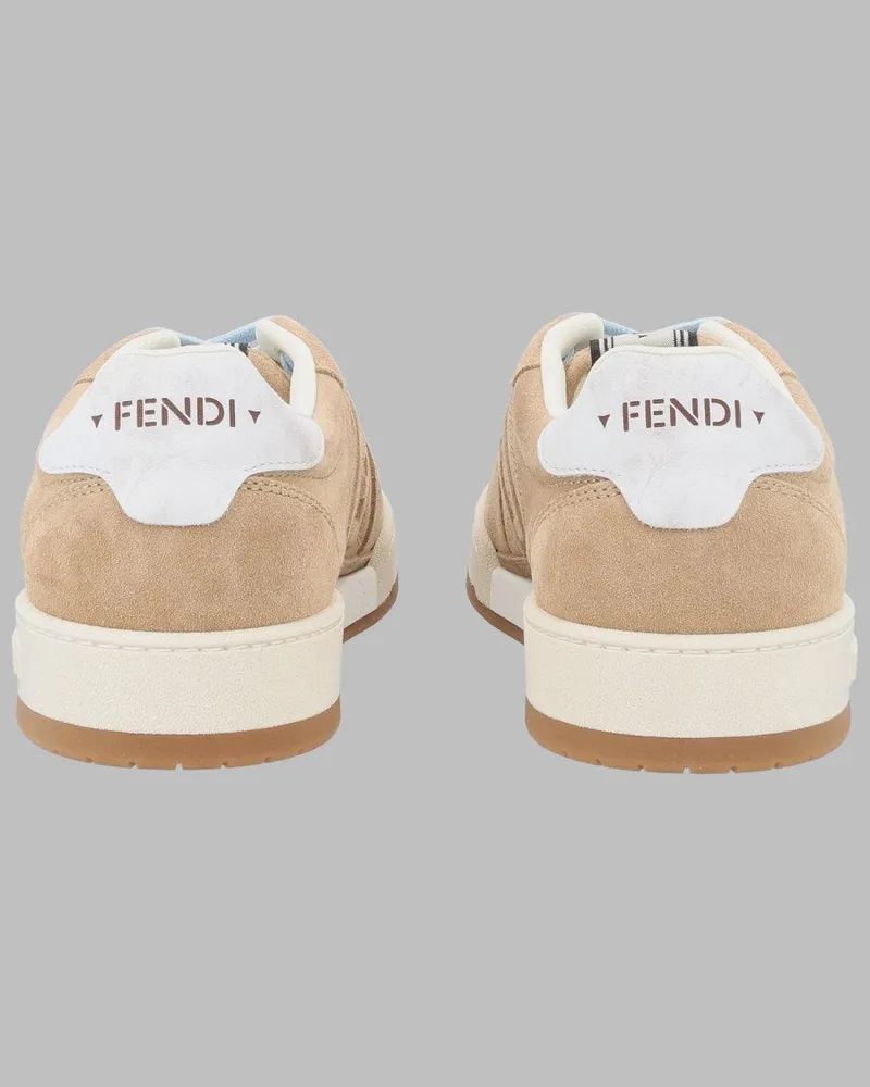 Fendi Match Sneaker — Beige Beige