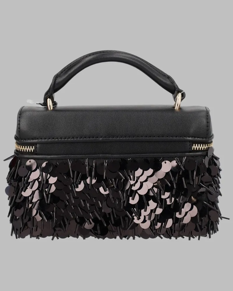 Michael Kors Jana Synthetic Shoulder Bag — Black Black