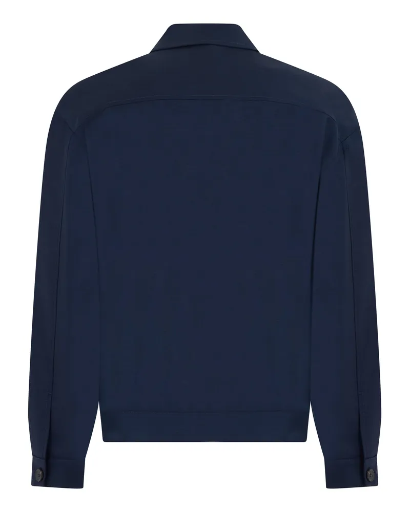 Miu Miu Women's Mohair Blend Jacket Navy Virgin Wool Navy
