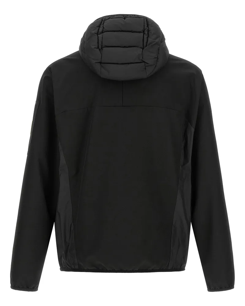 HUGO BOSS Quilted Hybrid Hybrid Jacket — Black Black