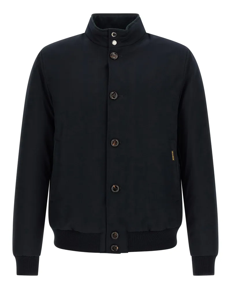 MOORER Janos Jacket — Black Black