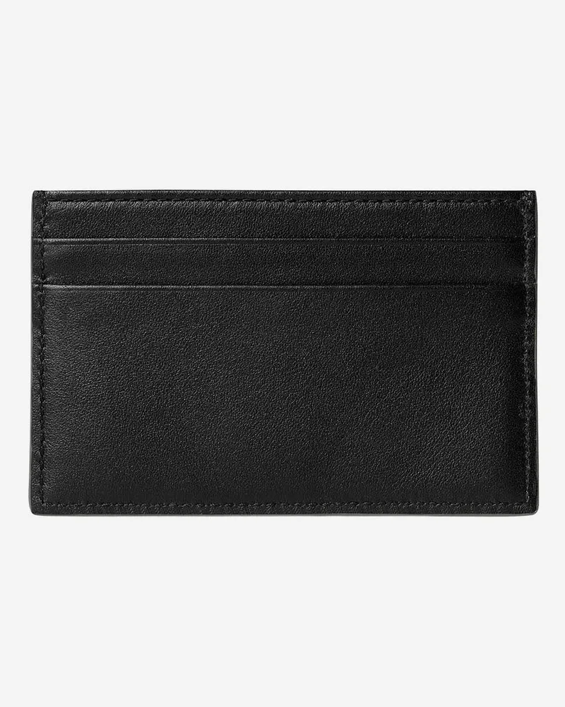 Gucci Men's Card Holder Gg Marmont Black Calfskin Wallets & Cardholders Black