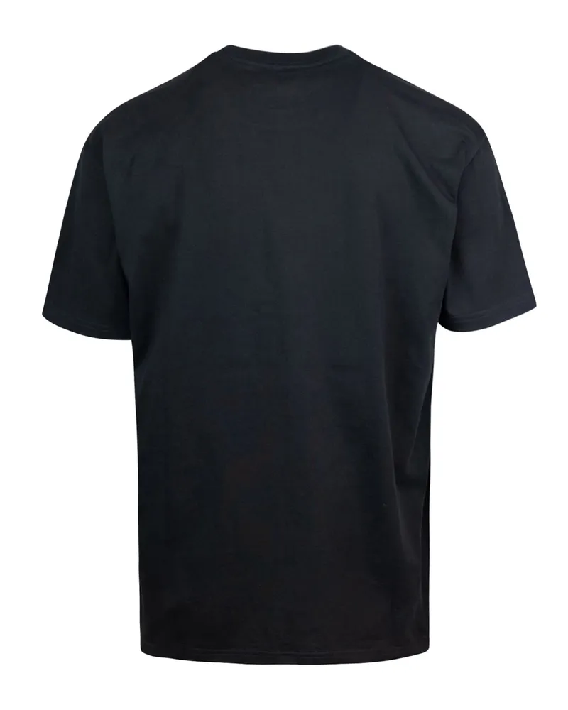 Carhartt WIP Men T-Shirt Chase Black Cotton T-Shirts And Polos Black