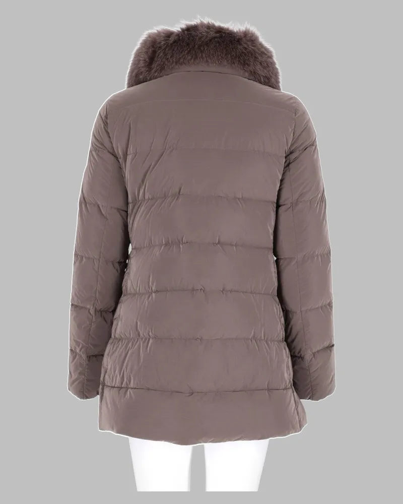 MOORER Dorado Down Jacket — Gray Gray