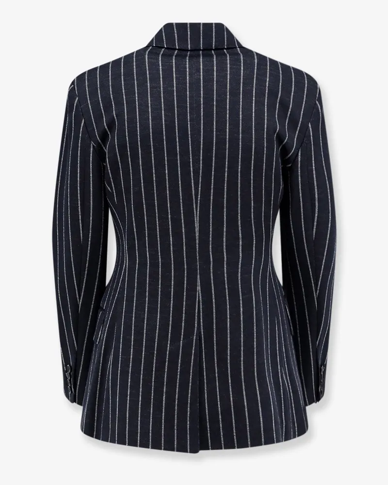 Max Mara Women's Blazer Mxmbalta Jersey Black Viscose Blazers Jacket Black