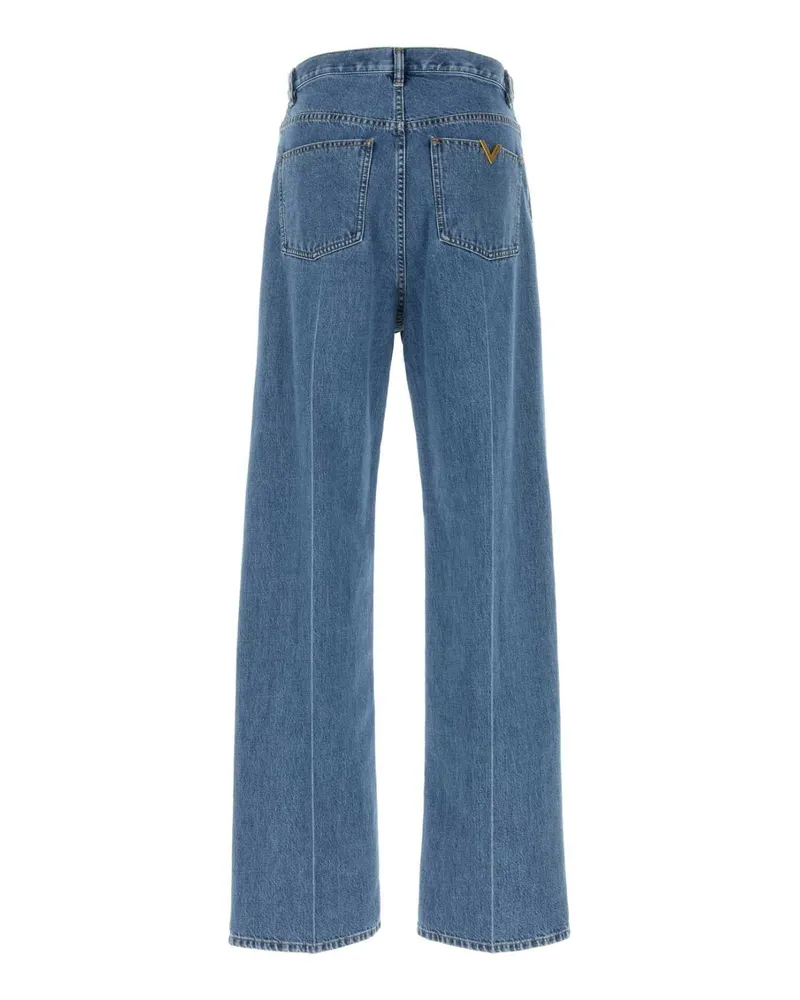 Valentino Garavani Men's Denim Jeans Lightbluedenim Blue