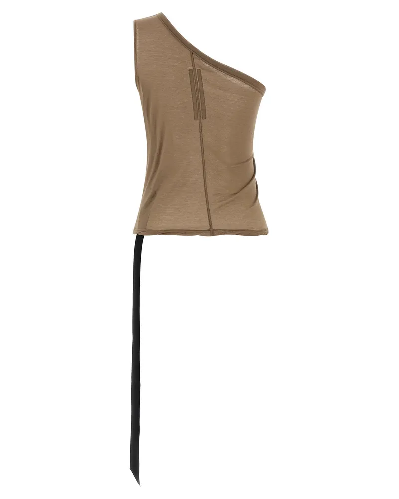 DRKSHDW by Rick Owens Ziggy Tank Top — Beige Beige