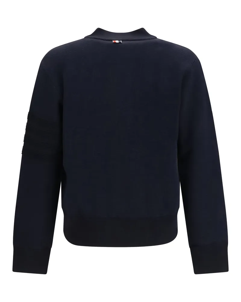 Thom Browne Ottoman Milano Jacket — Navy Navy