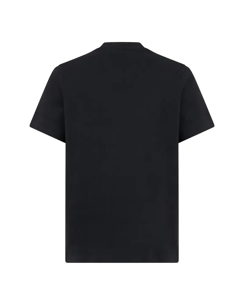 HUGO BOSS Cotton Crew Neck T-Shirt — Black Black