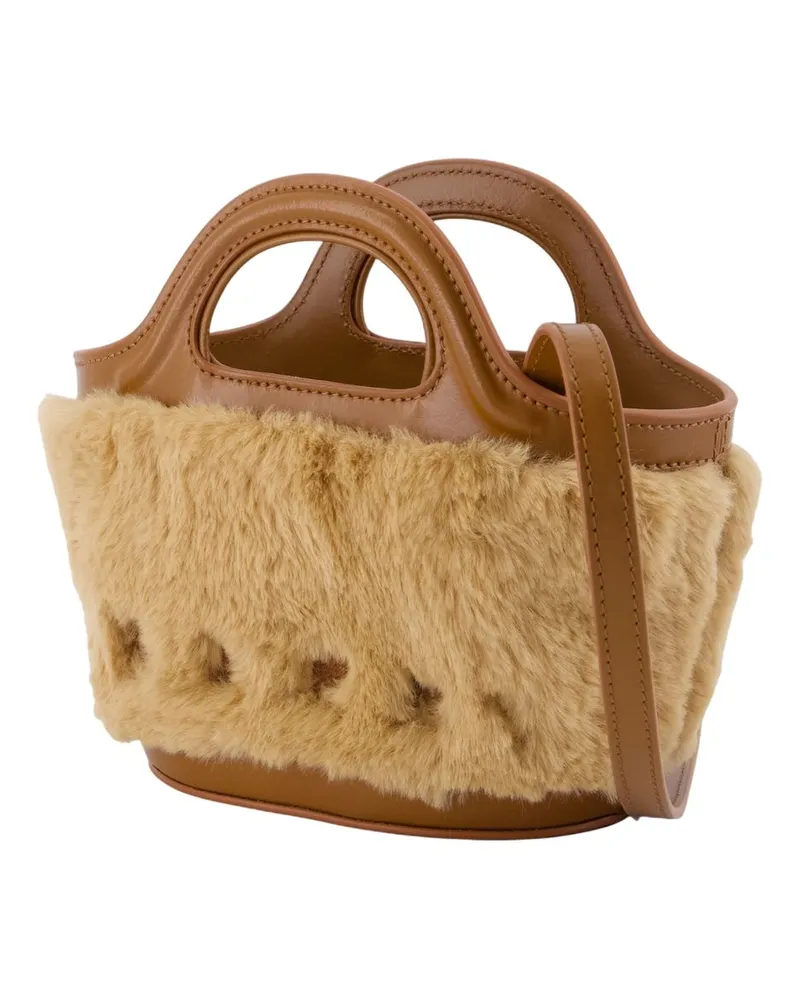 Marni Women's Tropicalia Micro Purse -  Synthetic Beige Bags Handbags-Purses Beige