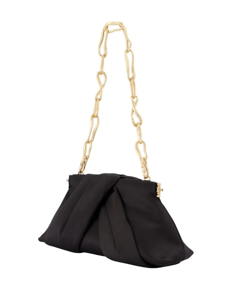 Cult Gaia Women's Lia Mini Shoulder Bag –  Synthetic Black - Shoulder-Hobo-Bags Black