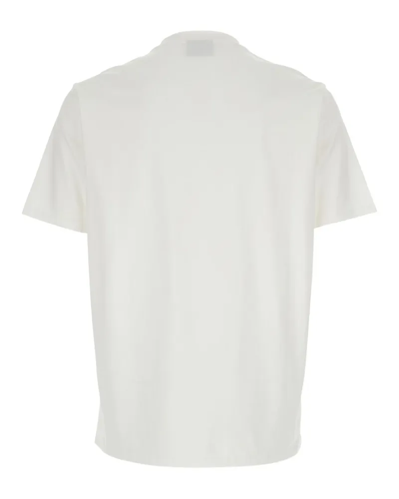 Emporio Armani Logo Cotton T-shirt — white White