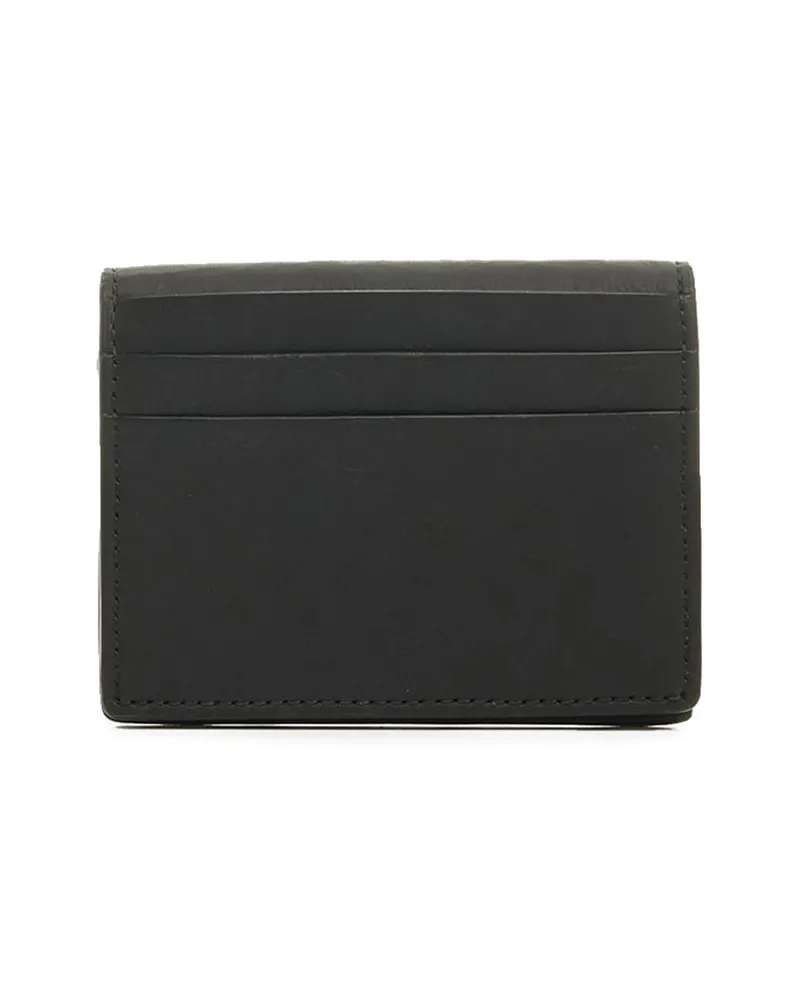 adidas Leather Cardholder Wallet — Black Black