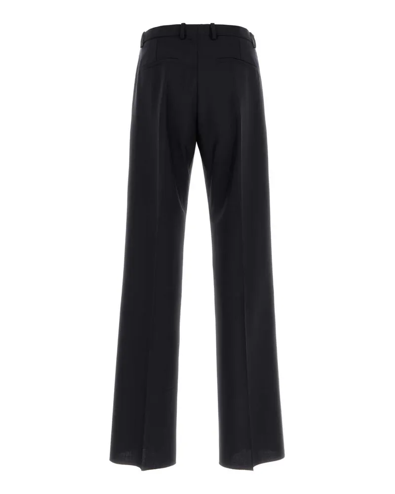 Jil Sander Virgin Wool and Mohair Trousers — Navy Navy