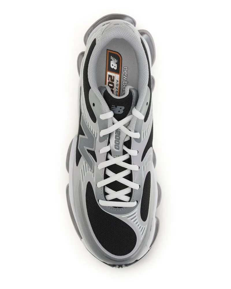 New Balance Unisex Sneakers Abzorb 2000 Metallic Faded Black Upper: Polyamide Trainers Gray