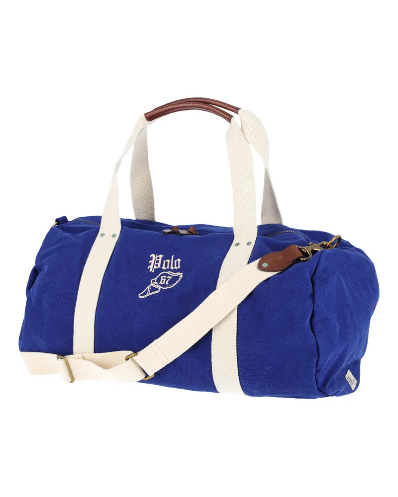 Ralph Lauren Men's Suitcases Blue Cotton Blue